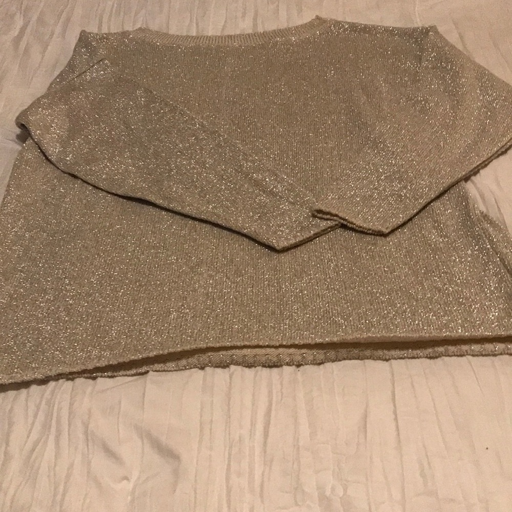 Lurex Silver Sweater